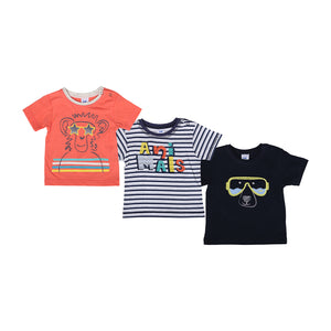 Set 3 playeras Animals